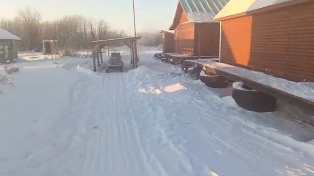 ТОФАЛАР.ЗАПУСК в -32 ЖЕСТЬ.КАК ИДЕТ ПО ГЛУБОКОМУ СНЕГУ. смотреть онлайн