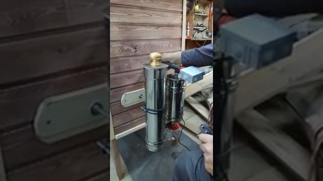 Как сделать деревянную коптильню своими руками.