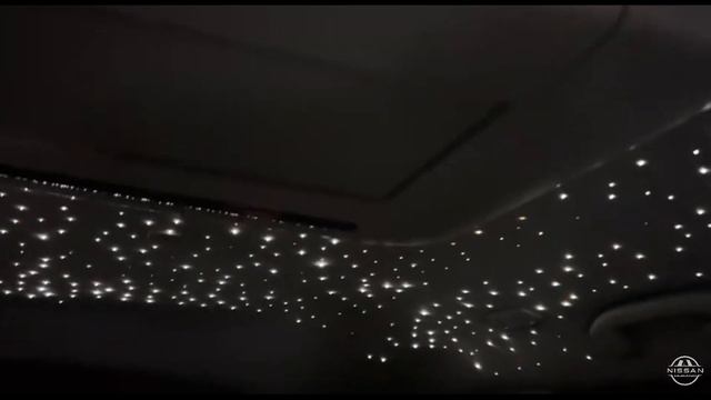 Звездное небо в Nissan Murano Z51 смотреть онлайн