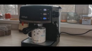 Кофеварка Kitfort KT-718: обзор и приготовление кофе!
