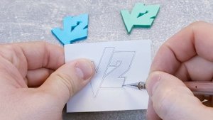 Как сделать БРЕЛОК V2 Standoff 2 из бумаги своими руками. DIY Charm V2 из бумаги