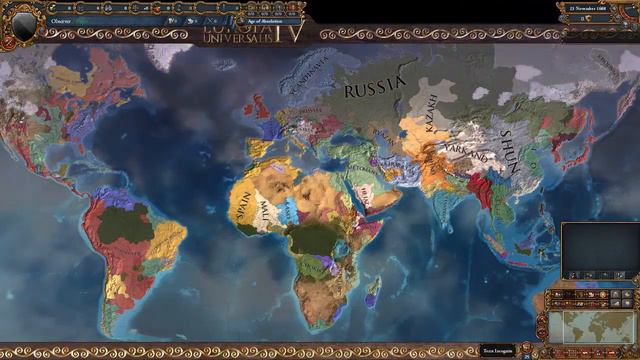 Europa Universalis IV - No Abrahamism Mod Showcase смотреть онлайн