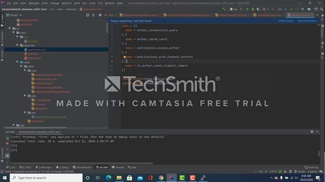 CS441-HW2: Deploying and running Map/Reduce custom jar on AWS EMR смотреть онлайн