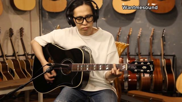 Gibson ELVIS DOVE AcousticGuitar 연주 조일건/원미사운드 смотреть онлайн