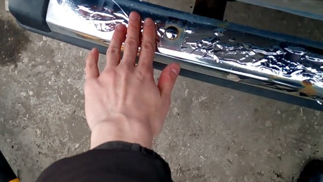 Как починить саблю бампера на ваз 2107 смотреть онлайн