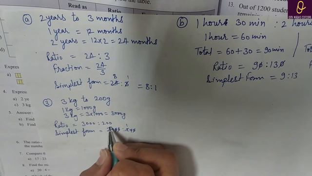 Exercise 8.1 Q 1 TO Q 7 Solution Class 6th MATHS WOW book solutions