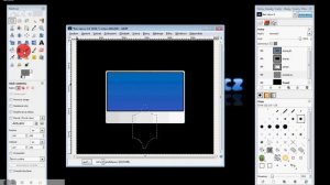 Create iMac icon in Gimp