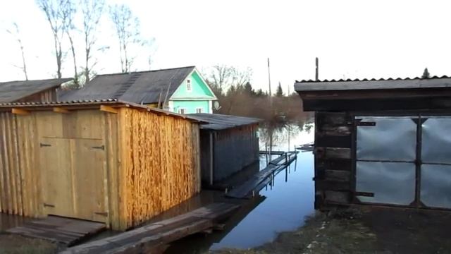 Весенний паводок в Кордяге