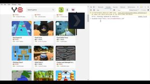 how to play a arcadeprehacks flash game in y8 browser