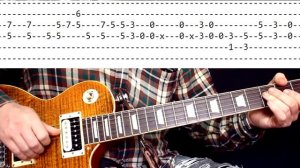 Играем рифф Money for nothing - Dire Straits! Разбор с табами!