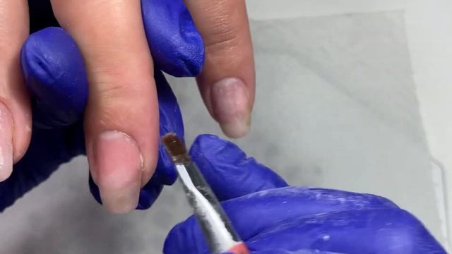 Дизайн блестящих ногтей / новый клиент / укрепление жёсткой базой смотреть онлайн