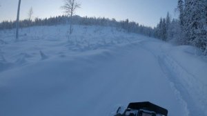 Polaris PRO RMK 800 Axys - Early season sledding