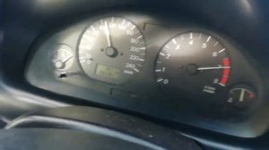 разгон митсубиси каризма 1.6л , 0-140 км/ч