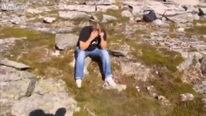 Бейсджампер упал со скалы