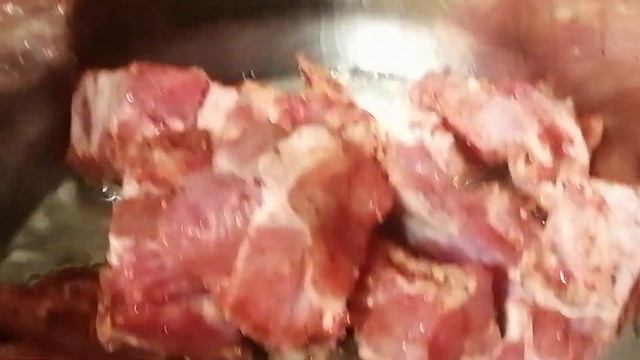 Сочные свиные ребрышки с тушеным картофелем. Домашняя кулинария. Пошаговый рецепт.