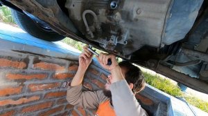 How to change oil in manual transmission and transfer case. Toyota Caldina, 3S-FE, ST195G, 4WD