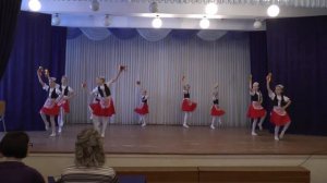 Танец Тарантелла. Ансамбль Самоцветы. Самара. 25.02.2016