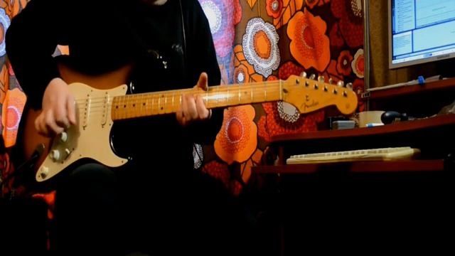 Fender Japan 57 stratocaster clean sound смотреть онлайн