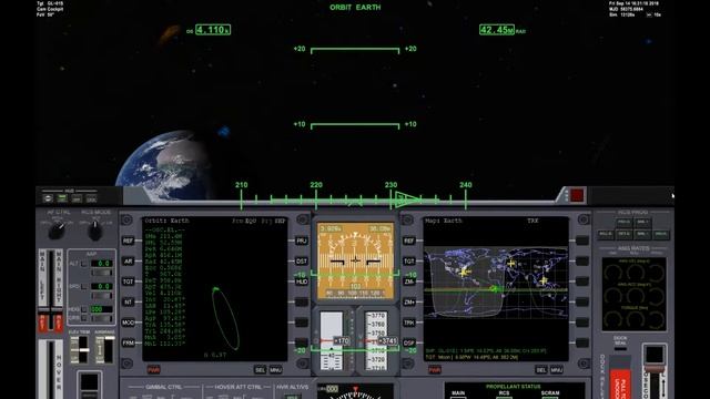 Orbiter 2016 Tutorials 13- Flying to the Moon Part 2 смотреть онлайн