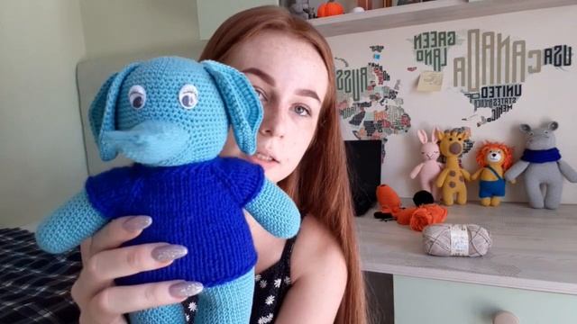 Готовые работы лета. Вязаные игрушки за лето! смотреть онлайн