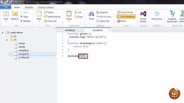 Master TypeScript : Using Editors - Web Development смотреть онлайн