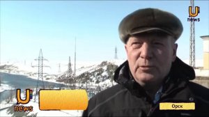 Весенний паводок в Орске