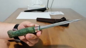 Распаковка и небольшой обзор финского ножа Пуукко от Кузницы Искра.