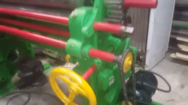 Вальцы трехвалковые 1000х3 М-72 смотреть онлайн