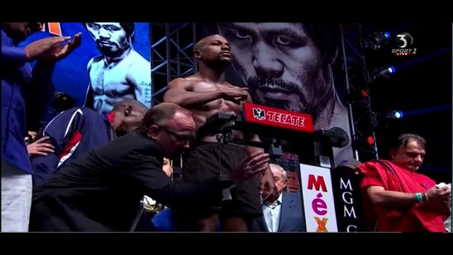 Mayweather vs Pacquiao | Weigh-In [PromoBOX] смотреть онлайн
