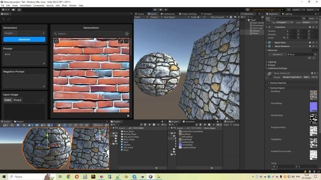 Генератор текстур в Unity - PBR-материалы в два клика