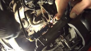 Шевроле Круз 1.6 F16D4.Снимаем корпус термостата./Cruze1.6. thermostat [ housing.]