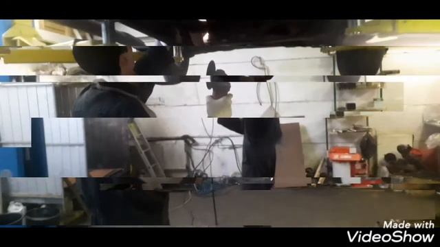 Nissan FRONTIER - установка пламегасителей. Ремонт глушителей в СПб смотреть онлайн