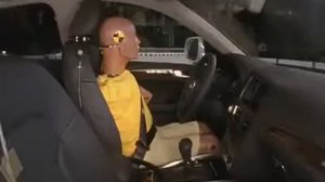 Боковой краш тест 2014 Audi Q5, безопасные автомобили