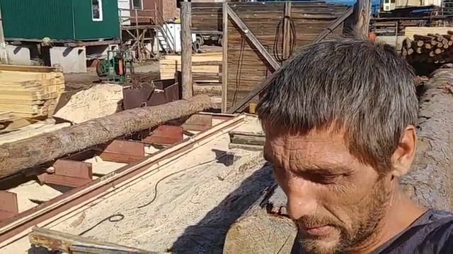 Влог с работы - какая пилорама лучше Авангард лп 60 и Алтай 900 проф