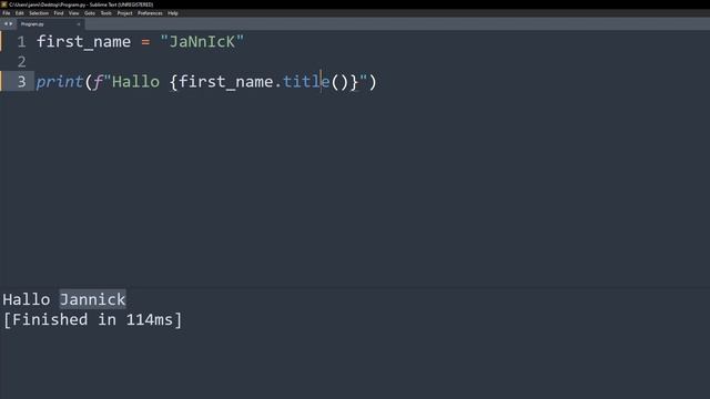 Python lernen für Anfänger - Teil 1: Variablen und Listen смотреть онлайн
