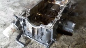 Инфинити FX35,замены коряного сальника,часть 8