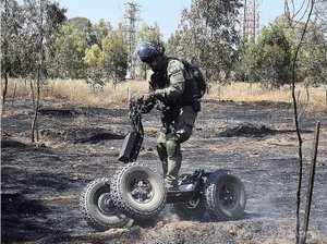 Внедорожный сигвей для военных