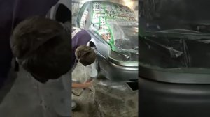 ПОКРАСКА ВАЗ 2110, в гаражные условиях, своими руками