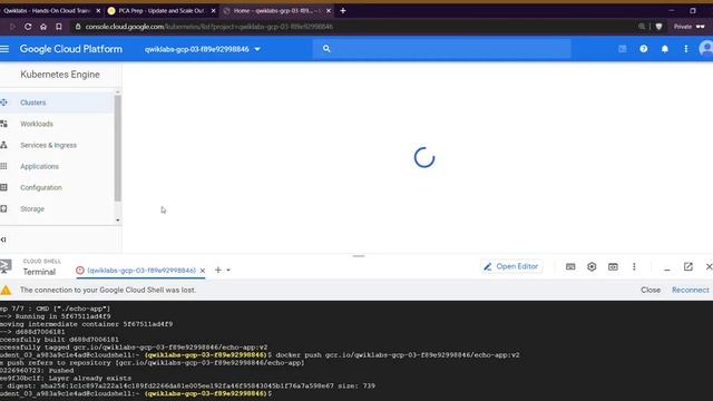 Update and Scale Out a Containerized Application on a Kubernetes Cluster | Qwiklabs Challenge смотреть онлайн