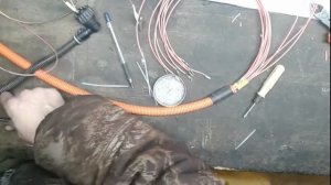 Ремонт кабеля EBS передних колес ДАФ 105. (часть 3, концовка)