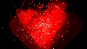 Футаж "Сердца"(хромакей)