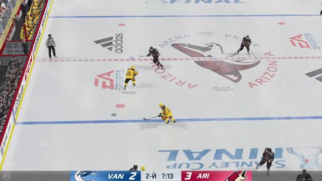 NHL 20 |Krystal's Cup 16| Vancouver Canucks vs. Arizona Coyotes | Game #7 (bo7 series) смотреть онлайн