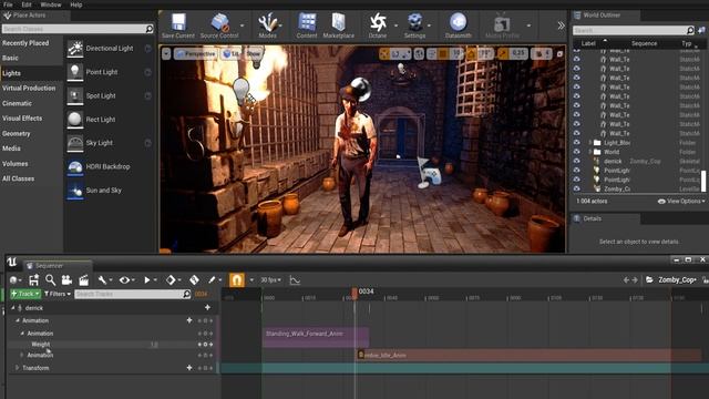 Из MIXAMO в Unreal Engine | Импорт и объединение анимаций ПЕРСОНАЖА в UE смотреть онлайн