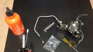 Китайская мультитопливная горелка BRS-8 Unboxing Review Test