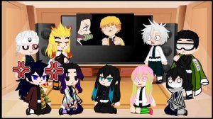 HASHIRAS react A DEMON SLAYER ANIMATION ?❤️ KIMETSU NO YAIBA ANIMATIONS