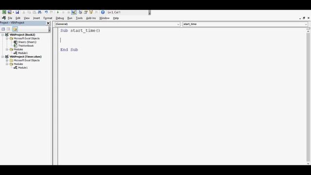 How to Create Timer in Excel VBA - Excel VBA Tutorial смотреть онлайн