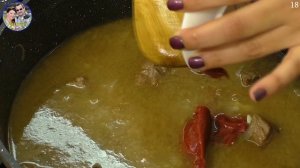 МЯСО В КИСЛО СЛАДКОМ СОУСЕ Эсик Флеш. Вкуснейшее жаркое. Еврейская кухня.