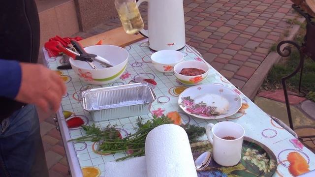 Три блюда на природе. Готовим сами. Готовим на костре.