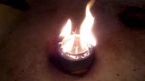 Походная горелка из пивной банки