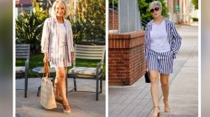 СТИЛЬНЫЕ ПОВСЕДНЕВНЫЕ ОБРАЗЫ С ШОРТАМИ ДЛЯ ЖЕНЩИН 50+ ? ПРАКТИЧНЫЕ ОБРАЗЫ ДЛЯ ЖАРКОГО ЛЕТА